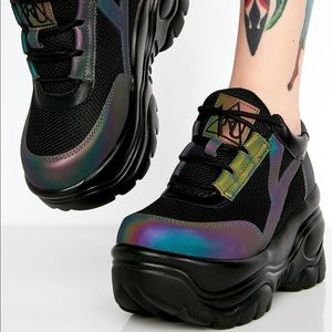 Y.R.U. REFLECTIVE MATRIXX PLATFORM SNEAKERS